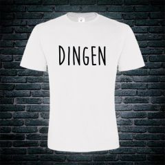 T-shirt met Dingen verkrijgbaar in verschillende kleuren.